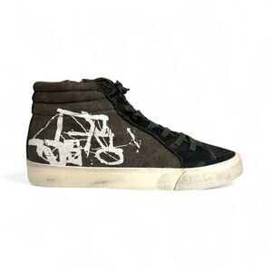 VINTAGE HAVANA Retna Olive Multi, NEW! Size 9